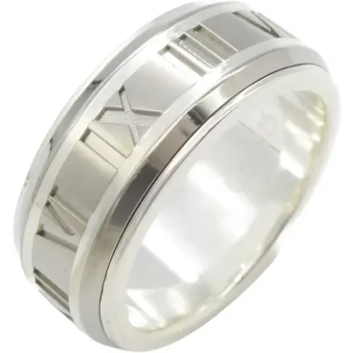 Pre-owned Jewellery, female, , Size: ONE SIZE Pre-owned Silver rings - Tiffany & Co. Pre-owned - Modalova