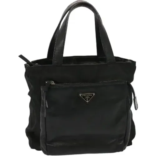 Pre-owned Tote Bags, female, , Size: ONE SIZE Pre-owned Nylon handbags - Prada Vintage - Modalova