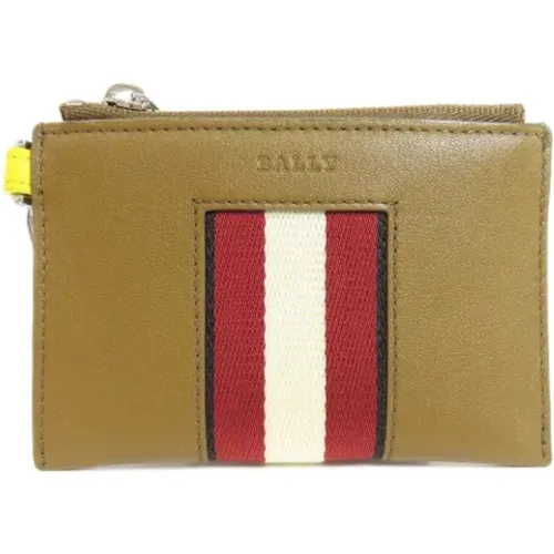 Pre-owned Wallets, female, , Size: ONE SIZE Pre-owned Leather wallets - Bally Pre-owned - Modalova