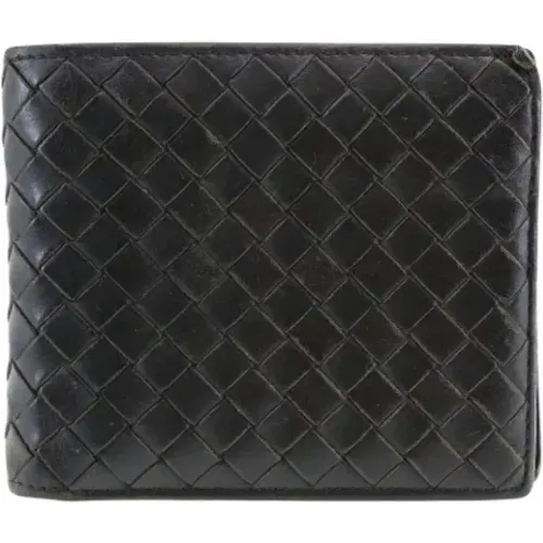 Pre-owned Wallets, male, , Size: ONE SIZE Pre-owned Leather wallets - Bottega Veneta Vintage - Modalova