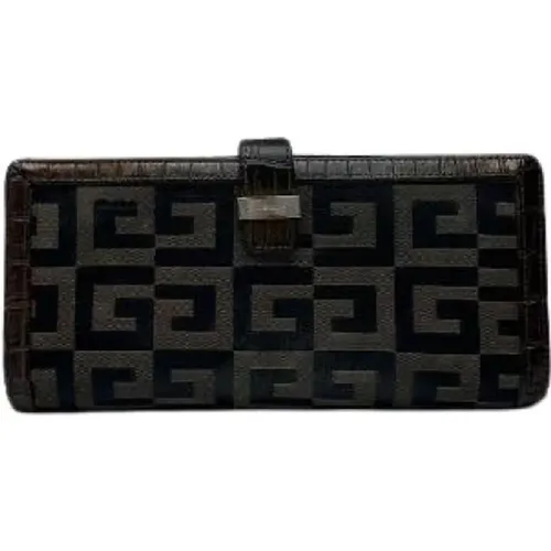 Pre-owned Wallets, female, , Size: ONE SIZE Pre-owned Leather Wallet - Givenchy Pre-owned - Modalova