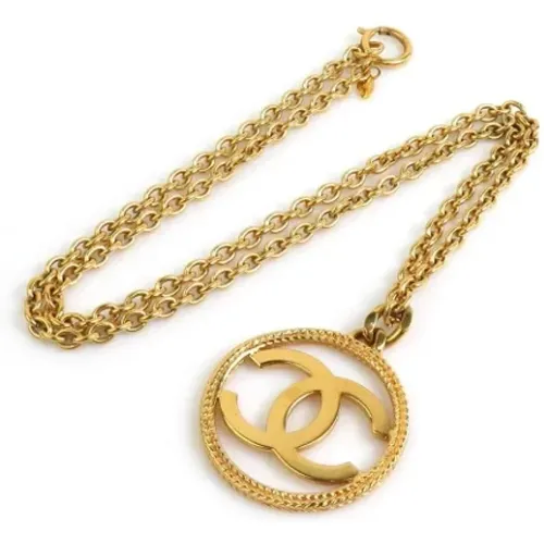 Pre-owned Metal chanel-jewelry , female, Sizes: ONE SIZE - Chanel Vintage - Modalova