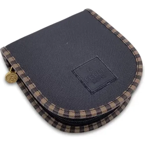 Pre-owned Wallets, female, , Size: ONE SIZE Pre-owned Canvas home-office - Fendi Vintage - Modalova