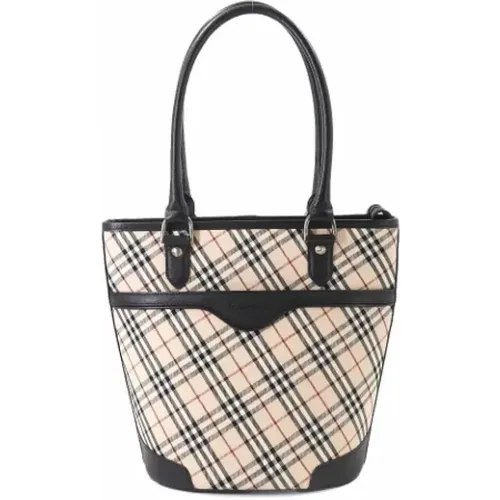 Pre-owned Canvas totes , female, Sizes: ONE SIZE - Burberry Vintage - Modalova