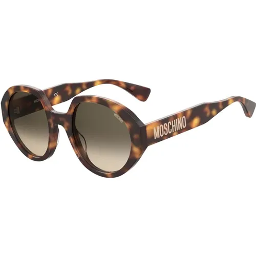 Stylische Sonnenbrille Mos126/S , Damen, Größe: 53 MM - Moschino - Modalova