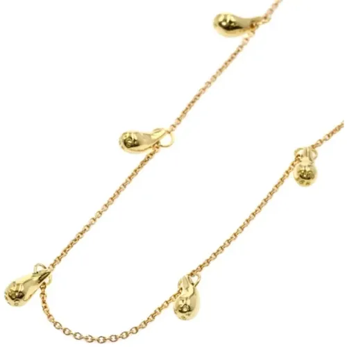 Pre-owned Jewellery, female, , Size: ONE SIZE Pre-owned Gold necklaces - Tiffany & Co. Pre-owned - Modalova