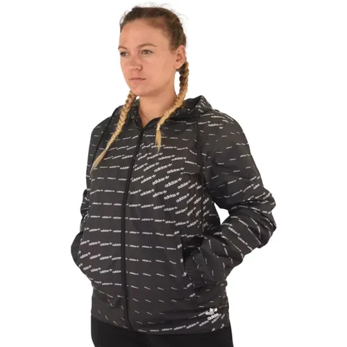 Kapuzenpullover , Damen, Größe: XS - Adidas - Modalova