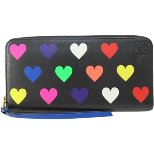 Pre-owned Wallets, female, , Size: ONE SIZE Pre-owned Leather wallets - Loewe Pre-owned - Modalova