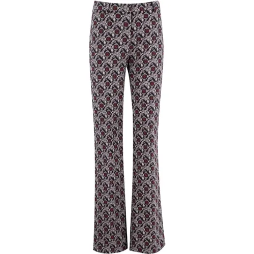 Printed Palazzo Trousers , female, Sizes: M, S, L, XS - ETRO - Modalova