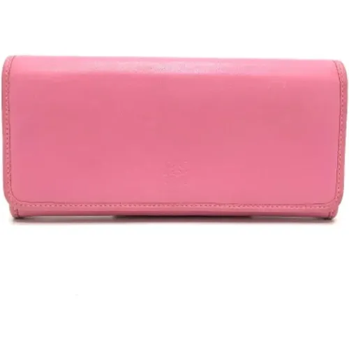 Pre-owned Leather wallets , female, Sizes: ONE SIZE - Loewe Pre-owned - Modalova