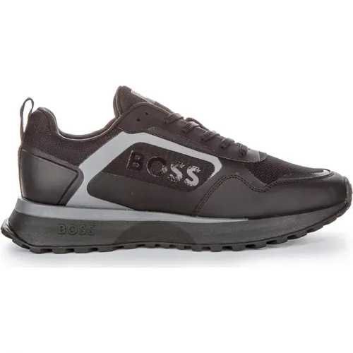 Mesh Runner Shoes Men , male, Sizes: 12 UK, 8 UK, 10 UK, 7 UK, 11 UK, 9 UK - Boss - Modalova
