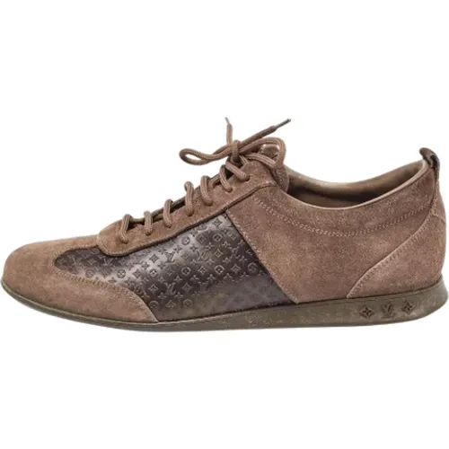 Pre-owned Sneakers, female, , Size: 8 US Pre-owned Suede sneakers - Louis Vuitton Vintage - Modalova