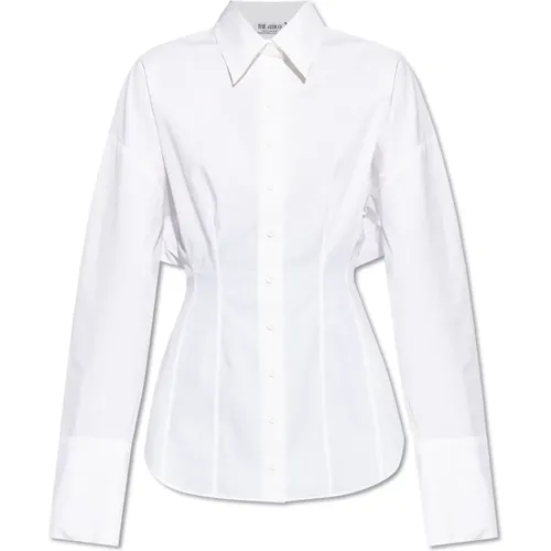 Shirt mit Logo , Damen, Größe: XS - The Attico - Modalova