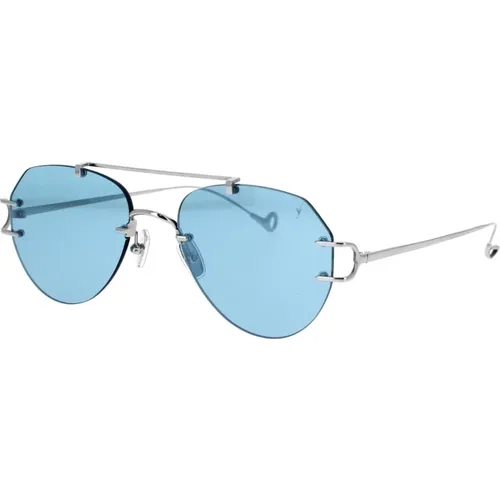 Irregular Flow Sunglasses , unisex, Sizes: 55 MM - Eyepetizer - Modalova