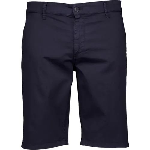 Casual Shorts, male, , Size: W29 Anfield Chino Shorts Navy - Lyle & Scott - Modalova