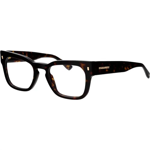 Stylish Optical Glasses D2 0129 , male, Sizes: 51 MM - Dsquared2 - Modalova