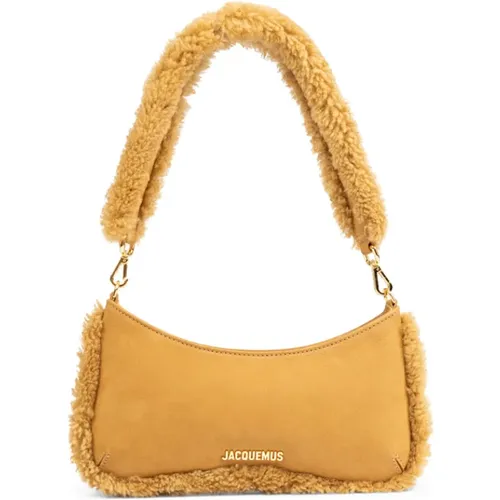 Soft Kiss Camel Shoulder Bag , female, Sizes: ONE SIZE - Jacquemus - Modalova