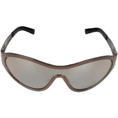 Pre-owned Accessories, female, , Size: ONE SIZE Pre-owned Silver sunglasses - Gucci Vintage - Modalova