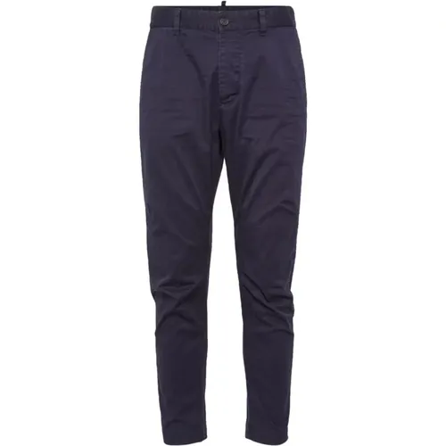 Chino Trousers Slim Fit , male, Sizes: 2XL, L, XS, S, M - Dsquared2 - Modalova