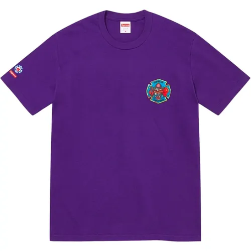 Limited Edition Engine 9 Tee , male, Sizes: L, S, M, XL - Supreme - Modalova