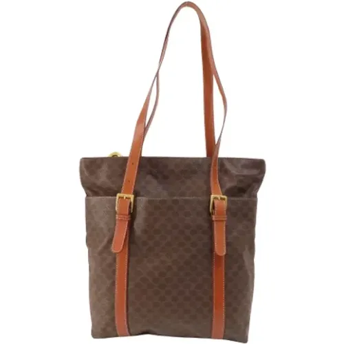 Pre-owned Tote Bags, female, , Size: ONE SIZE Pre-owned Canvas celine-bags - Celine Vintage - Modalova