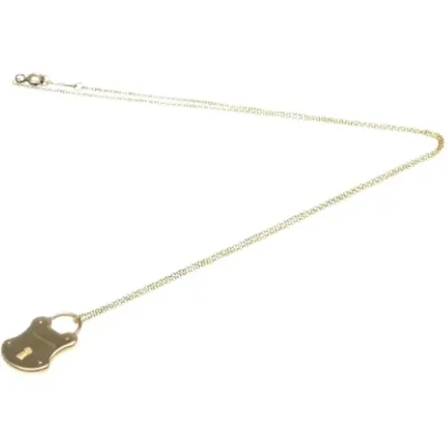 Pre-owned Jewellery, female, , Size: ONE SIZE Pre-owned Gold necklaces - Tiffany & Co. Pre-owned - Modalova