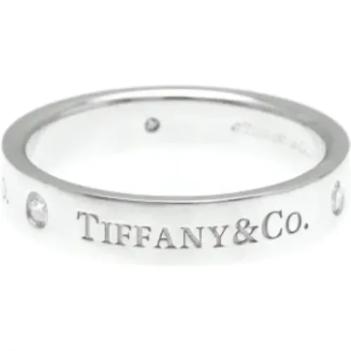 Pre-owned Platinum rings , female, Sizes: ONE SIZE - Tiffany & Co. Pre-owned - Modalova