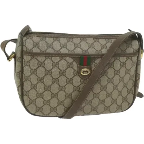 Pre-owned Cross Body Bags, female, , Size: ONE SIZE Pre-owned Leather gucci-bags - Gucci Vintage - Modalova