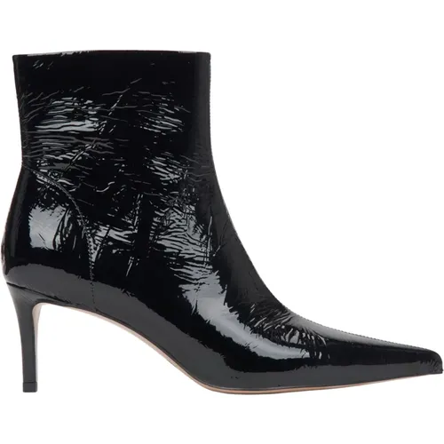 Women's Stiletto Ankle Boots made of Patent Leather Er00115884 , female, Sizes: 4 UK, 3 UK, 7 UK, 6 UK, 5 UK - Estro - Modalova