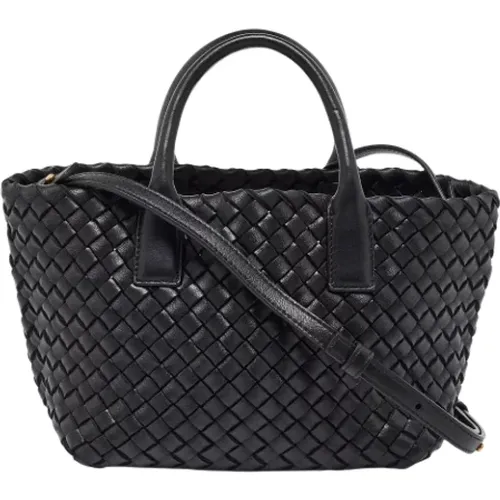 Pre-owned Leather totes , female, Sizes: ONE SIZE - Bottega Veneta Vintage - Modalova