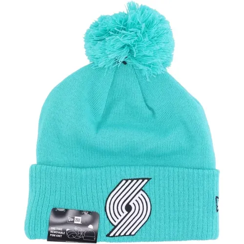 Beanies, male, , Size: ONE SIZE NBA City Night Pom Pom Beanie - new era - Modalova