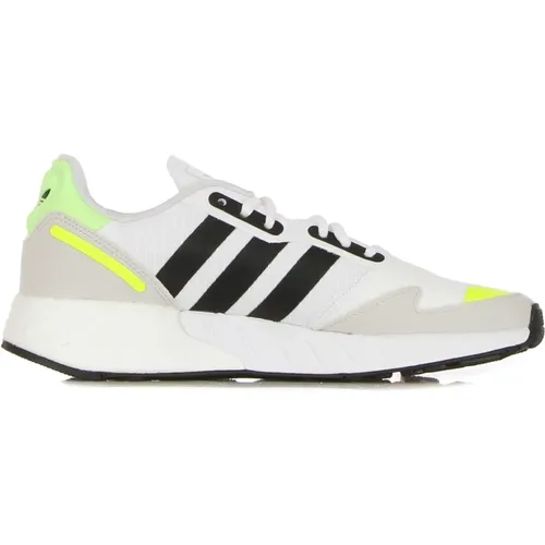 Sneakers, male, , Size: 11 US Boost Men's Low Shoe in White/Black/Yellow - Adidas - Modalova