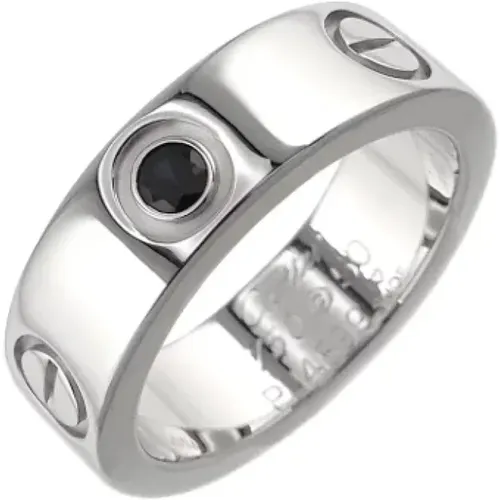 Pre-owned Jewellery, female, , Size: ONE SIZE Pre-owned Silver rings - Cartier Vintage - Modalova