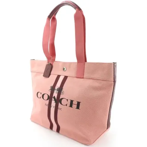 Pre-owned Tote Bags, female, , Size: ONE SIZE Pre-owned Canvas totes - Coach Pre-owned - Modalova