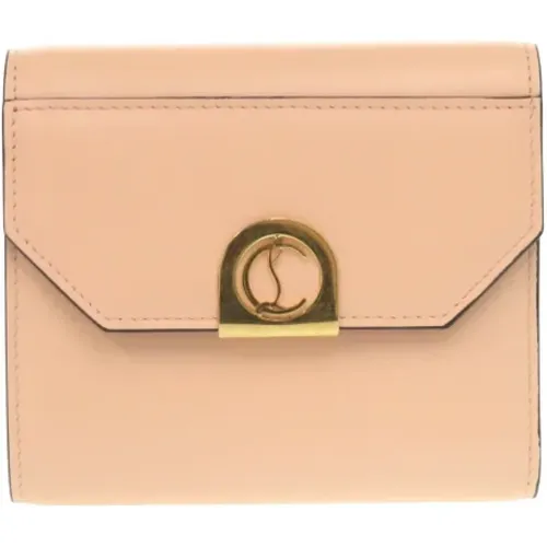 Pre-owned Wallets, female, , Size: ONE SIZE Pre-owned Leather wallets - Christian Louboutin Pre-owned - Modalova