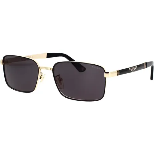 Origins 28 Spla54 301P Polarized Sunglasses , male, Sizes: 56 MM - Police - Modalova