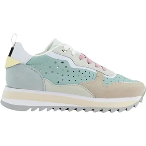 Modische Laufschuhe Light Blue/Grey - Apepazza - Modalova