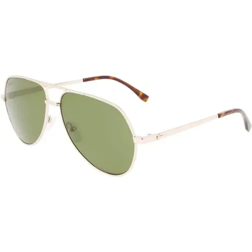 Gold Frame Sunglasses L250Se 710 , unisex, Sizes: 60 MM - Lacoste - Modalova
