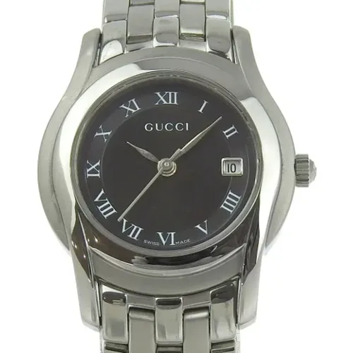 Pre-owned Watches, female, , Size: ONE SIZE Pre-owned Metal watches - Gucci Vintage - Modalova