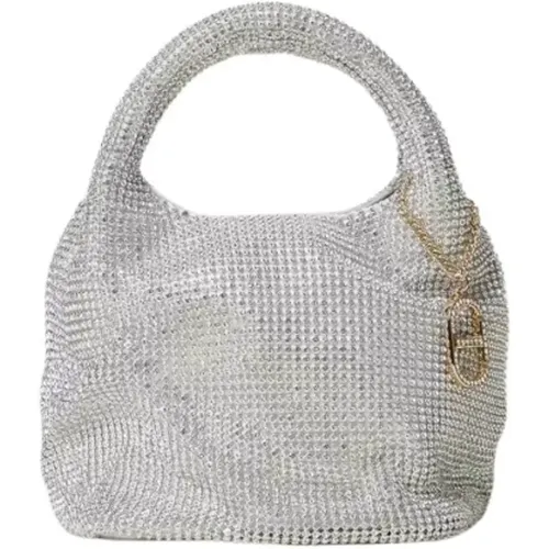 Handbags, female, , Size: ONE SIZE Strass Rendez-vous Bag Art. 242Tb7403 - Twinset - Modalova