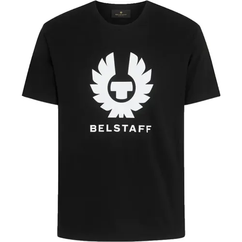 Phoenix T-Shirt Schwarz , Herren, Größe: S - Belstaff - Modalova