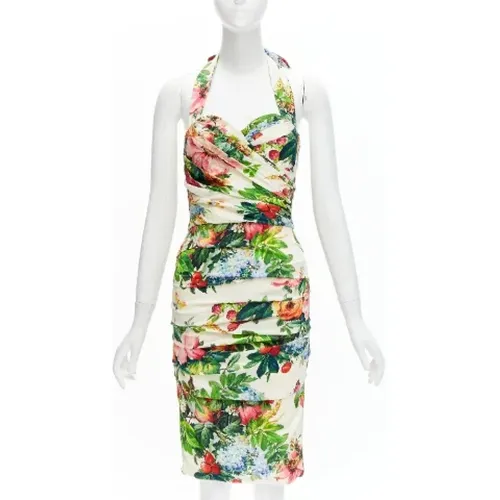 Pre-owned Silk dresses , female, Sizes: XS - Dolce & Gabbana Pre-owned - Modalova