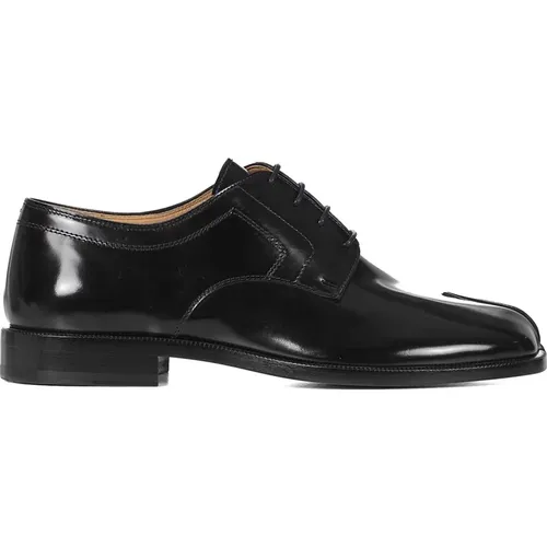 Business-Schuhe,Schwarze Lederschnürschuhe für das Geschäft - Maison Margiela - Modalova