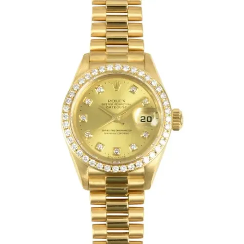 Pre-owned Gold watches - Rolex Vintage - Modalova