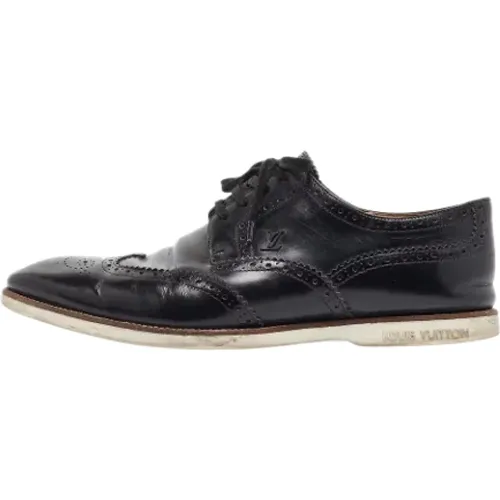 Pre-owned Flats, male, , Size: 10 US Pre-owned Leather flats - Louis Vuitton Vintage - Modalova