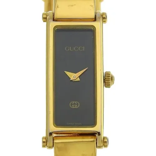 Pre-owned Watches, female, , Size: ONE SIZE Pre-owned Metal watches - Gucci Vintage - Modalova