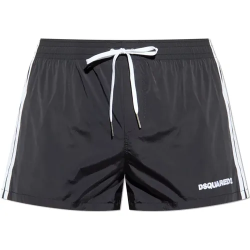 Beachwear, male, , Size: XL Swim shorts - Dsquared2 - Modalova