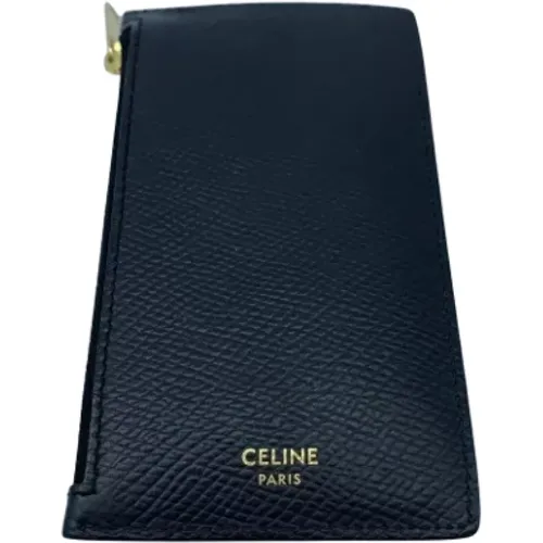 Pre-owned Wallets, female, , Size: ONE SIZE Pre-owned Leather wallets - Celine Vintage - Modalova