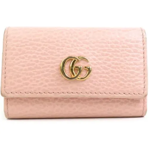 Pre-owned Accessories, female, , Size: ONE SIZE Pre-owned Leather key-holders - Gucci Vintage - Modalova