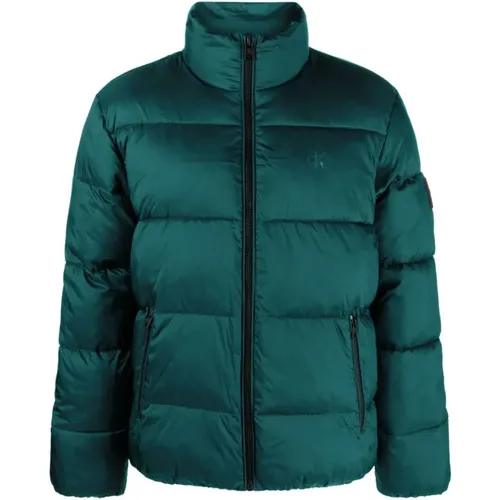 Tt ripstop puffer jacket , male, Sizes: L, XL, 2XL, M - Calvin Klein Jeans - Modalova